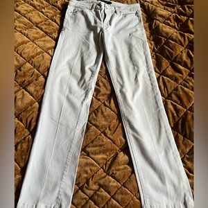 Women’s White Calvin Klein Jeans 8
